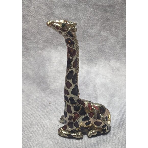 Silver/Gold Giraffe Figurine - Picture 12 of 16